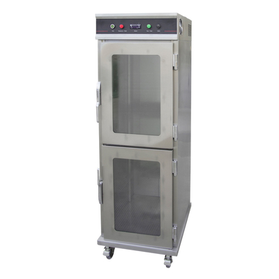 E-DBW-12B-21E elektrischer wärmerer Wagen-Handels-Tür 2-Glass 24 Schicht-Speisewärmer-Wagen