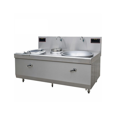Doppelbrenner MJDGZ1600 elektromagnetischer Ofen-chinesische Art-Kochherd großen Kessels