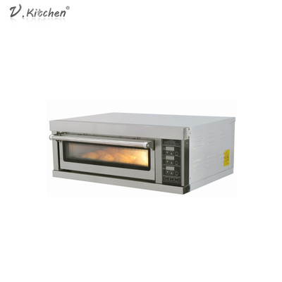 Rotierende französische Pita Bread Bakery Oven Machine 3 Behälter der Plattform-3