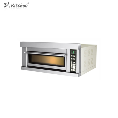 3 Behälter-Edelstahl-Brot-Maschinen-elektrischer Ofen der Plattform-6