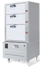 Der chinesischen Art-P-SC-3 Meeresfrucht-Dampf-Kabinett Kochherd-Reis-Dampfer-des Gas-3-Deck