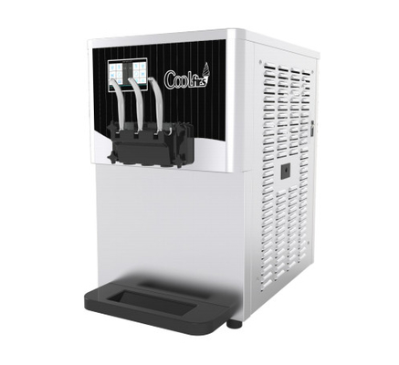 CF9236X-Handelsjoghurt-Maschinen-Speiseeismaschine mit Trichter 14L*2
